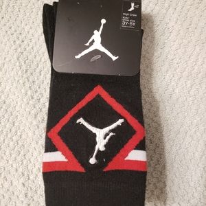 2 pair Jordan socks